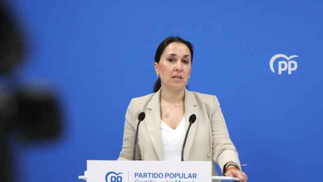 Alejandra Hernández, portavoz del PP de Castilla-La Mancha, en una imagen de archivo.