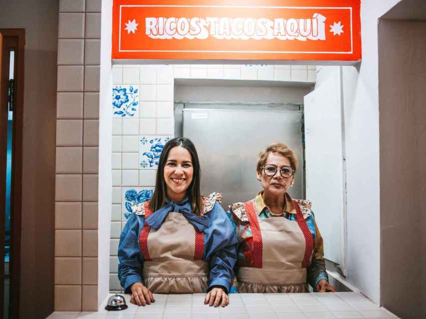 Gabriela y Patricia, madre e hija, dueñas de Mami Tacos.