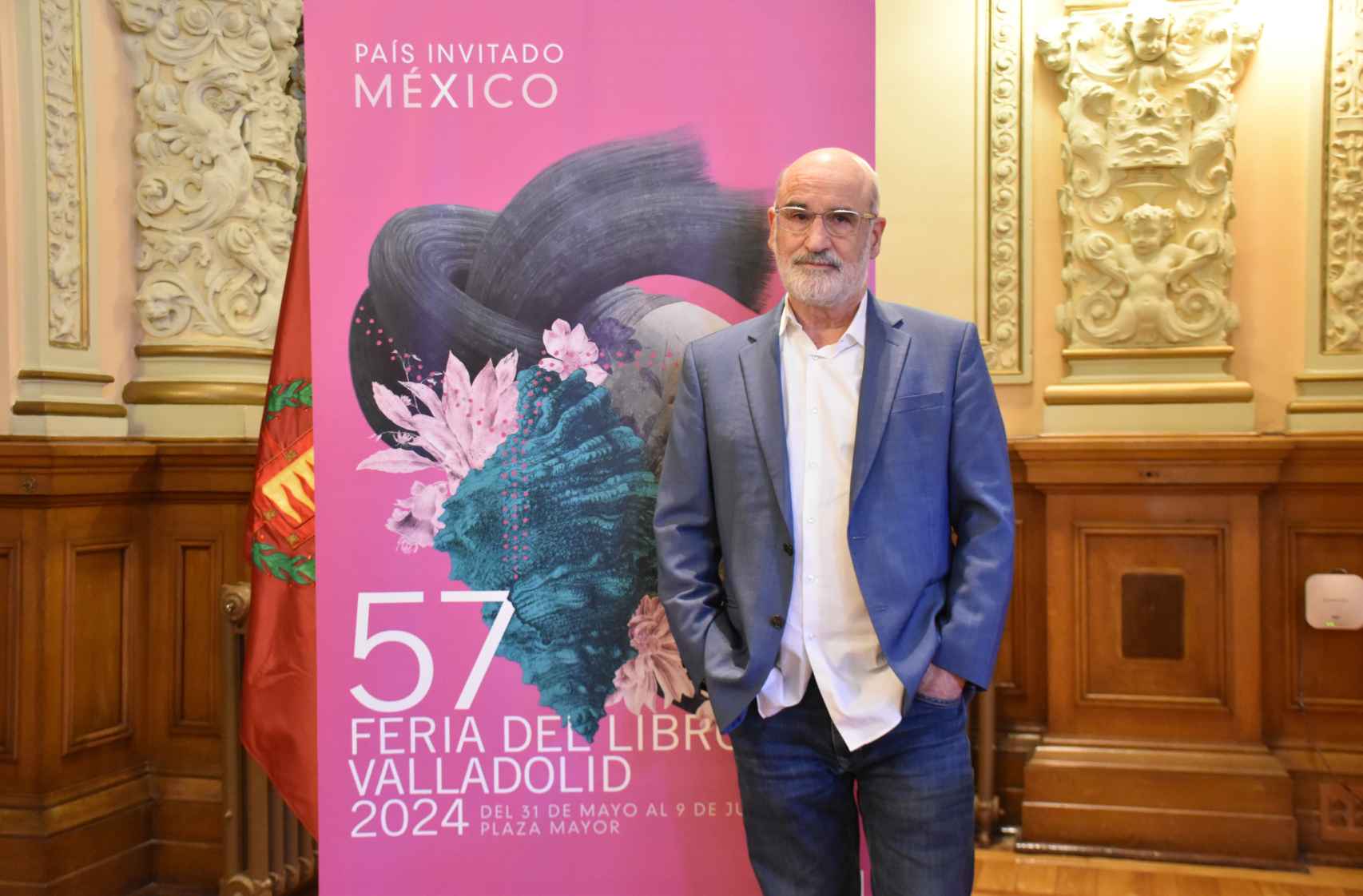 Fernando Aramburu en la Feria del Libro de Valladolid