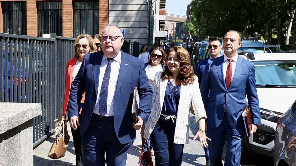 El consejero de Sanidad Alejando Vázquez, asiste a la reunión del consejo territorial del sistema de salud.