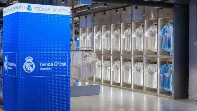 La nueva tienda del Santiago Bernabéu.