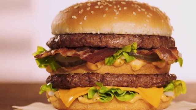 Una hamburguesa Big Mac, de Mcdonald's.
