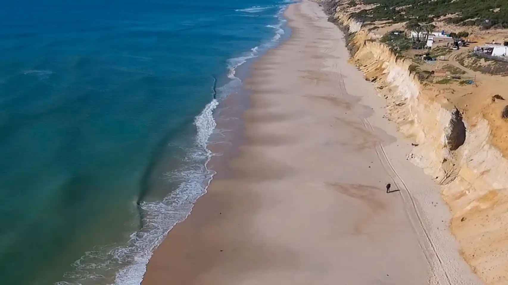 La playa más grande de España.