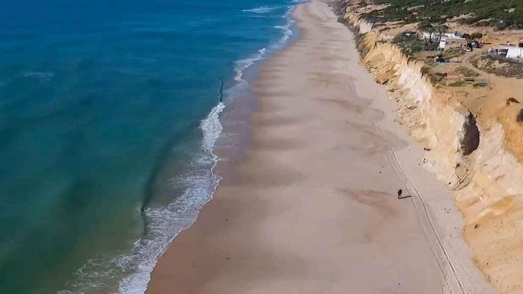 La playa más grande de España.