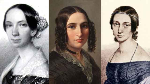 Emilie Mayer, Fanny Hensel y Clara Schumann.