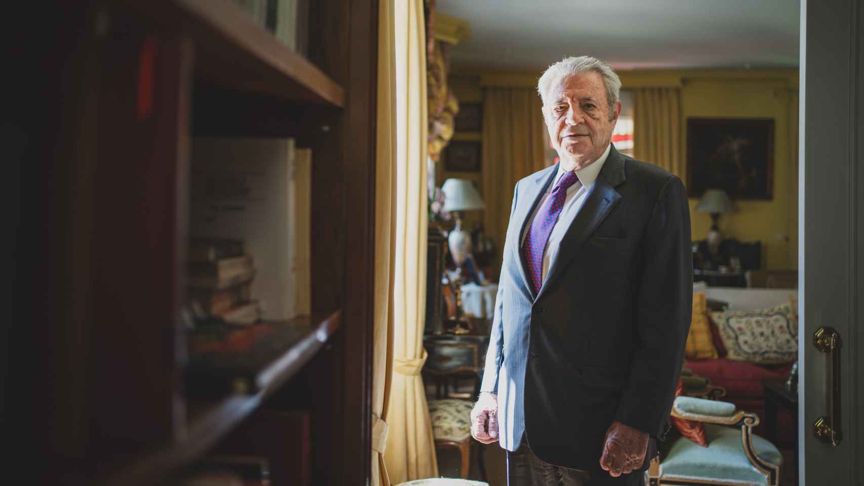 La última entrevista de Francisco de Borbón y Escasany, el duque primo del Emérito:  Quiero a Palestina; construí el primer hospital de Gaza 