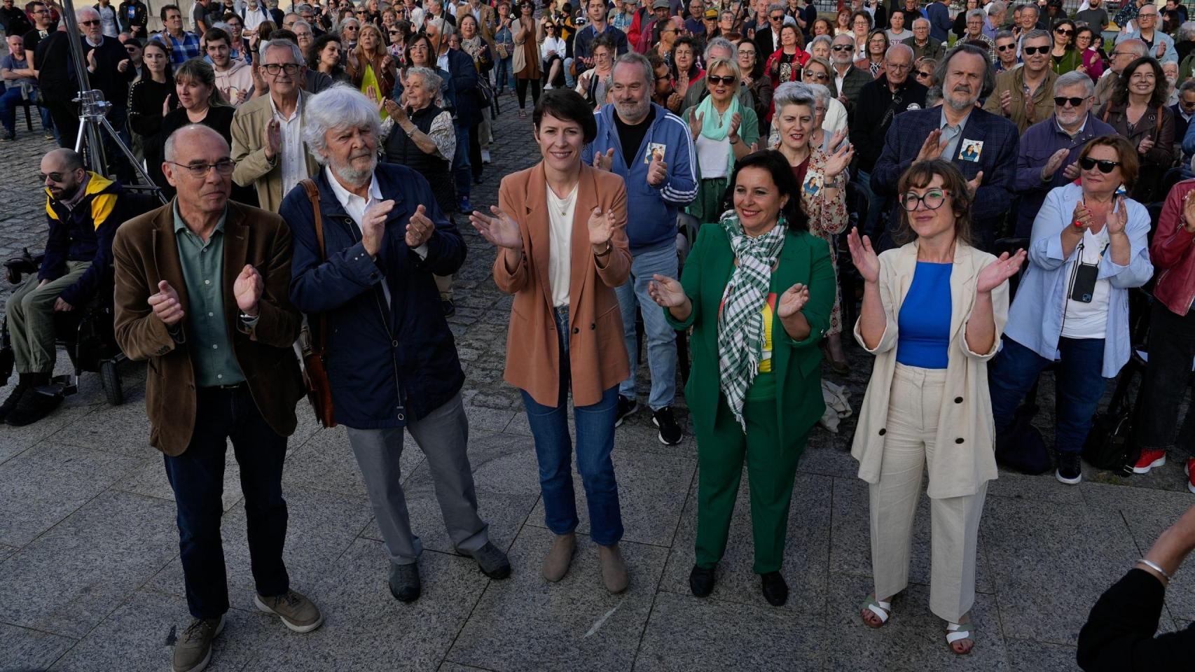 Xosé Manuel Beiras, histórico del BNG, en A Coruña: Las cosas no están para quedarse en casa