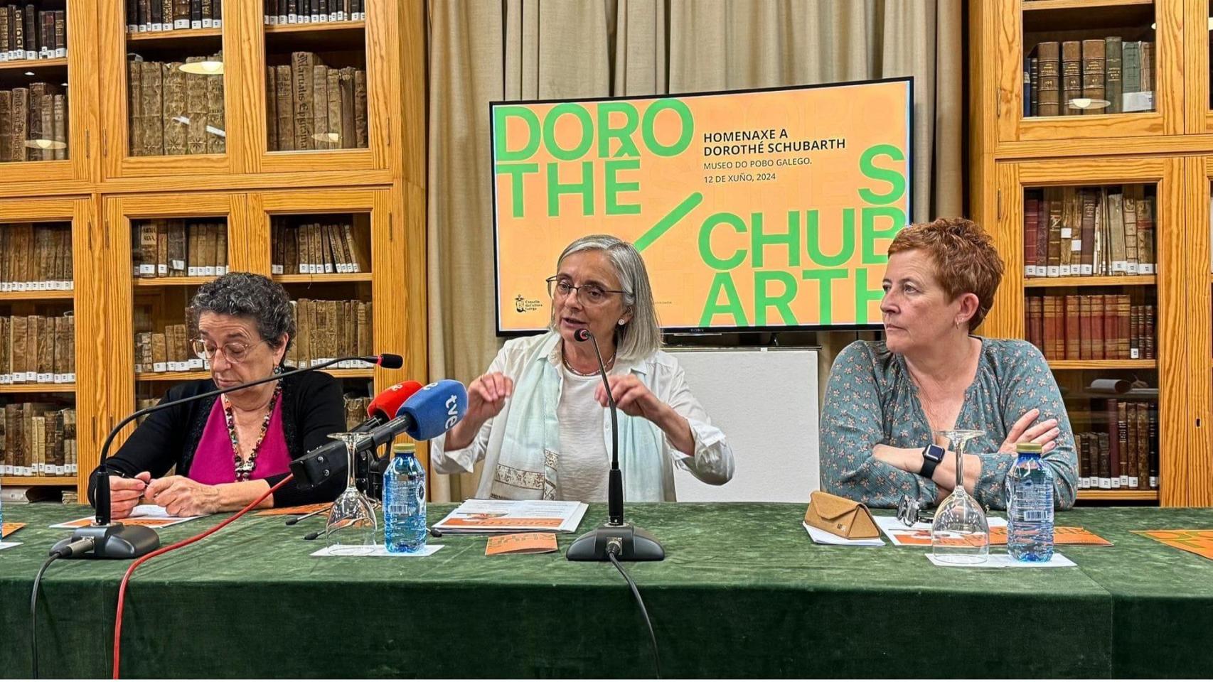 Presentación de la jornada de homenaje a Dorothé Schubarth.