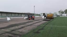 Obras en el campo municipal