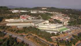 Vista aérea de la Universidad de Vigo.