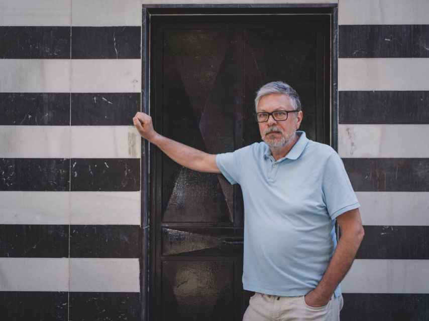 Mijaíl Shishkin, en el barrio madrileño de Argüelles.