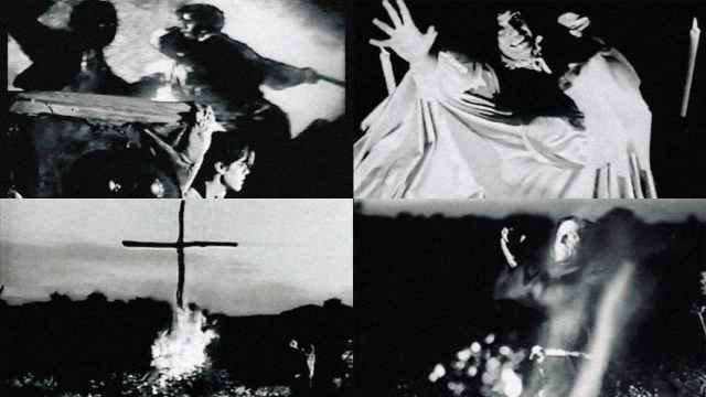 Cuatro fotogramas de 'Los ángeles exterminados'