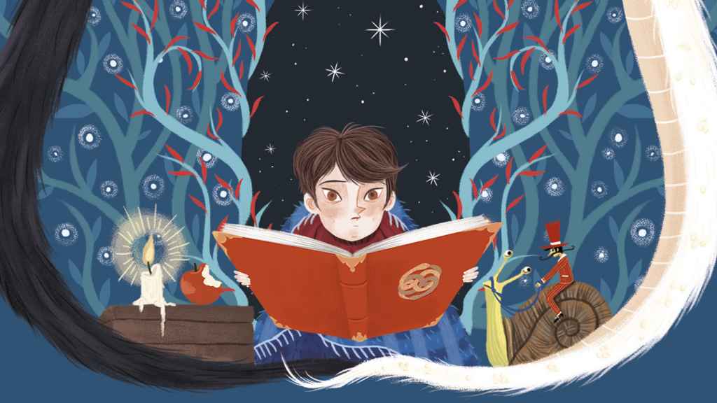 Una de las ilustraciones de Ayesha L. Rubio para la edición especial de 'La historia interminable' (Alfaguara)