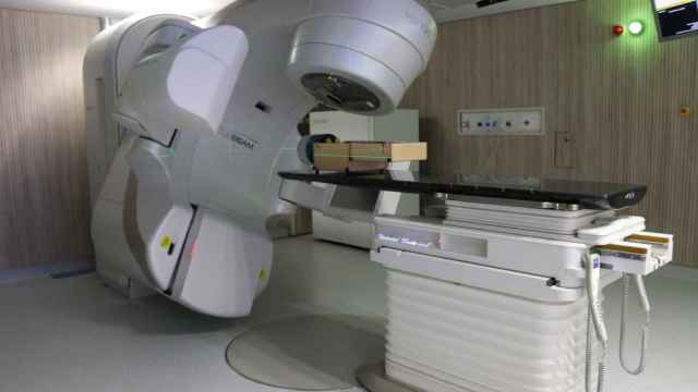 Equipo de radioterapia oncológica en el Hospital Universitario de Toledo. Imagen de archivo.