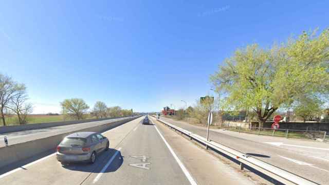 Kilómetro 112 de la A-4 en Madridejos (Toledo). Foto: Google Maps.