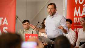 Óscar Puente, en un acto público en Almería este jueves