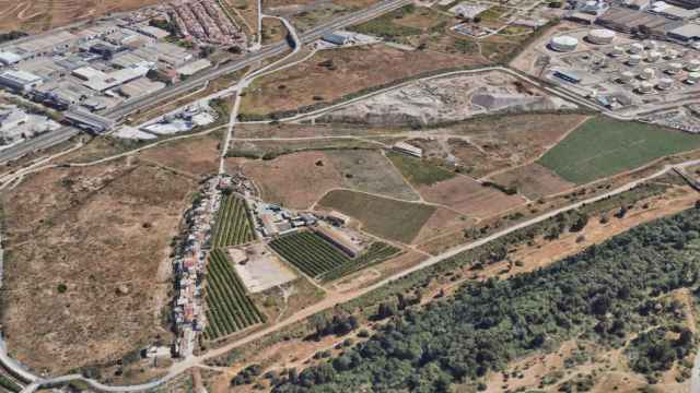 Vista de los terrenos de Huertecilla-El Tarajal, en Málaga.