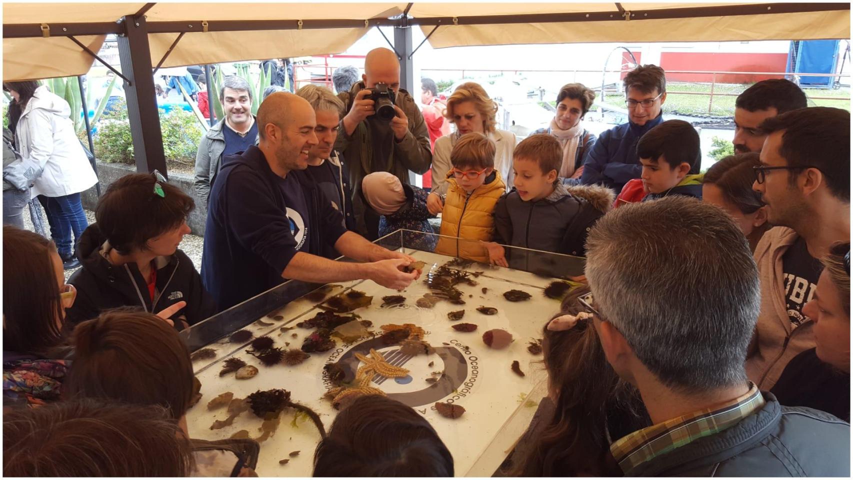 Un taller en el Oceanográfico de A Coruña