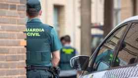 Un Guardia Civil durante una operación.