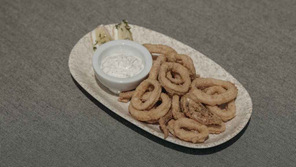 Los calamares fritos del restaurante.