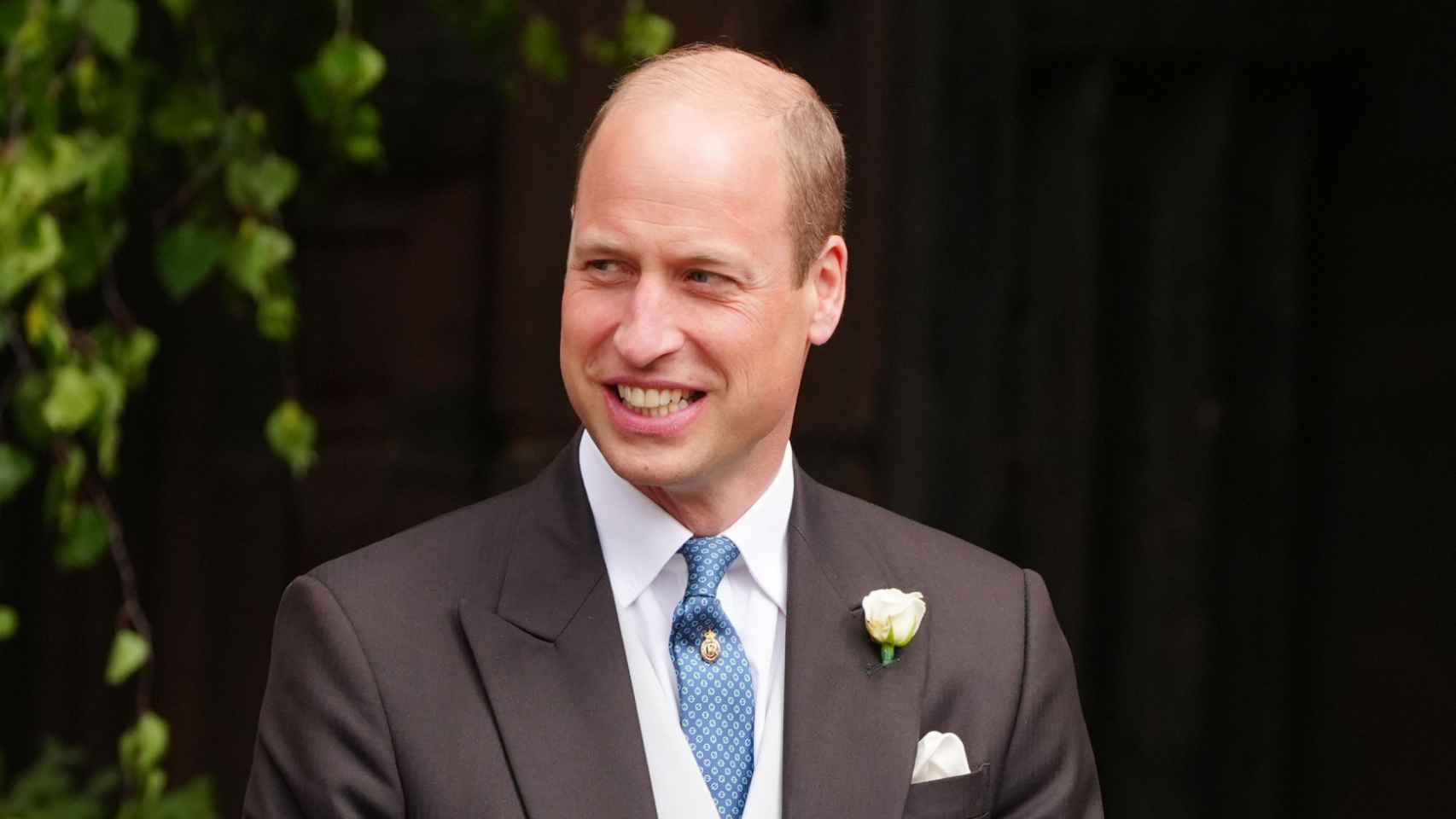 Guillermo en la boda de Hugh Grosvenor y Olivia Henson