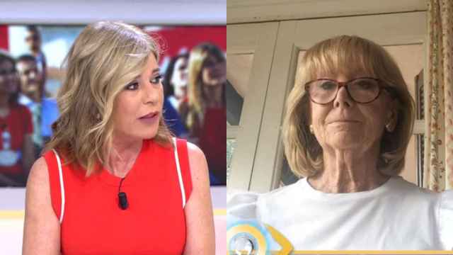 Esther Palomera y Esperanza Aguirre en 'La mirada crítica'.