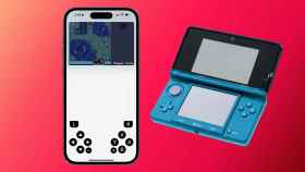 Fotomontaje con un iPhone y una consola Nintendo 3DS.