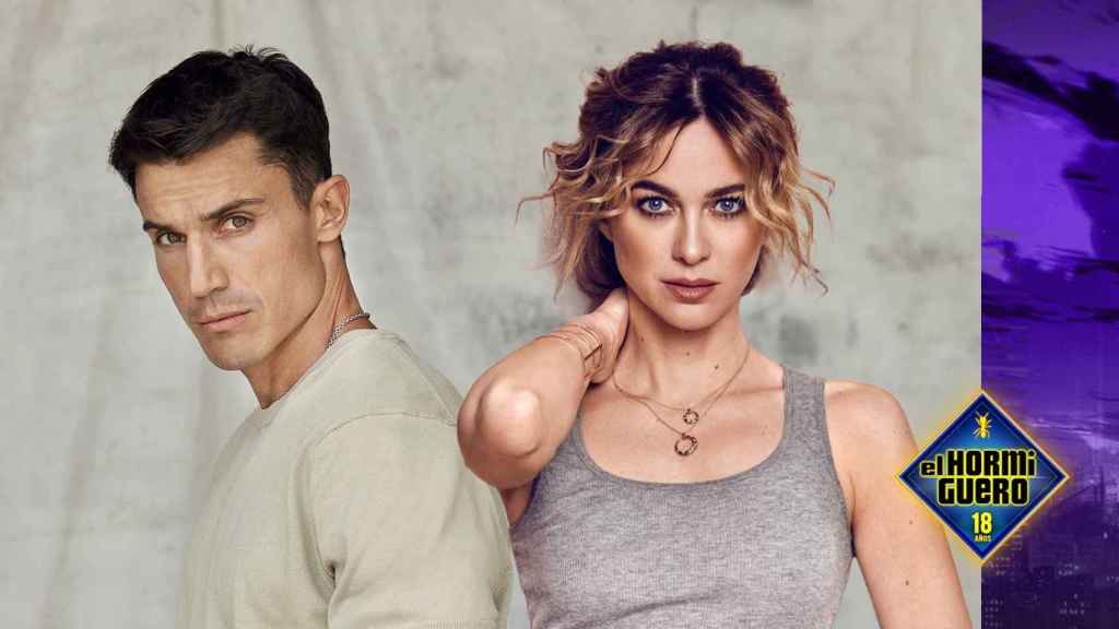 Álex González y Marta Hazas en 'El Hormiguero'