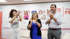 Cierre de campañar del PSOE de Valladolid con Óscar Puente, ministro de Transportes y Movilidad Sostenible y secretario general del PSOE Valladolid; Ana Redondo, ministra de Igualdad; Iratxe García, candidata al Parlamento Europeo