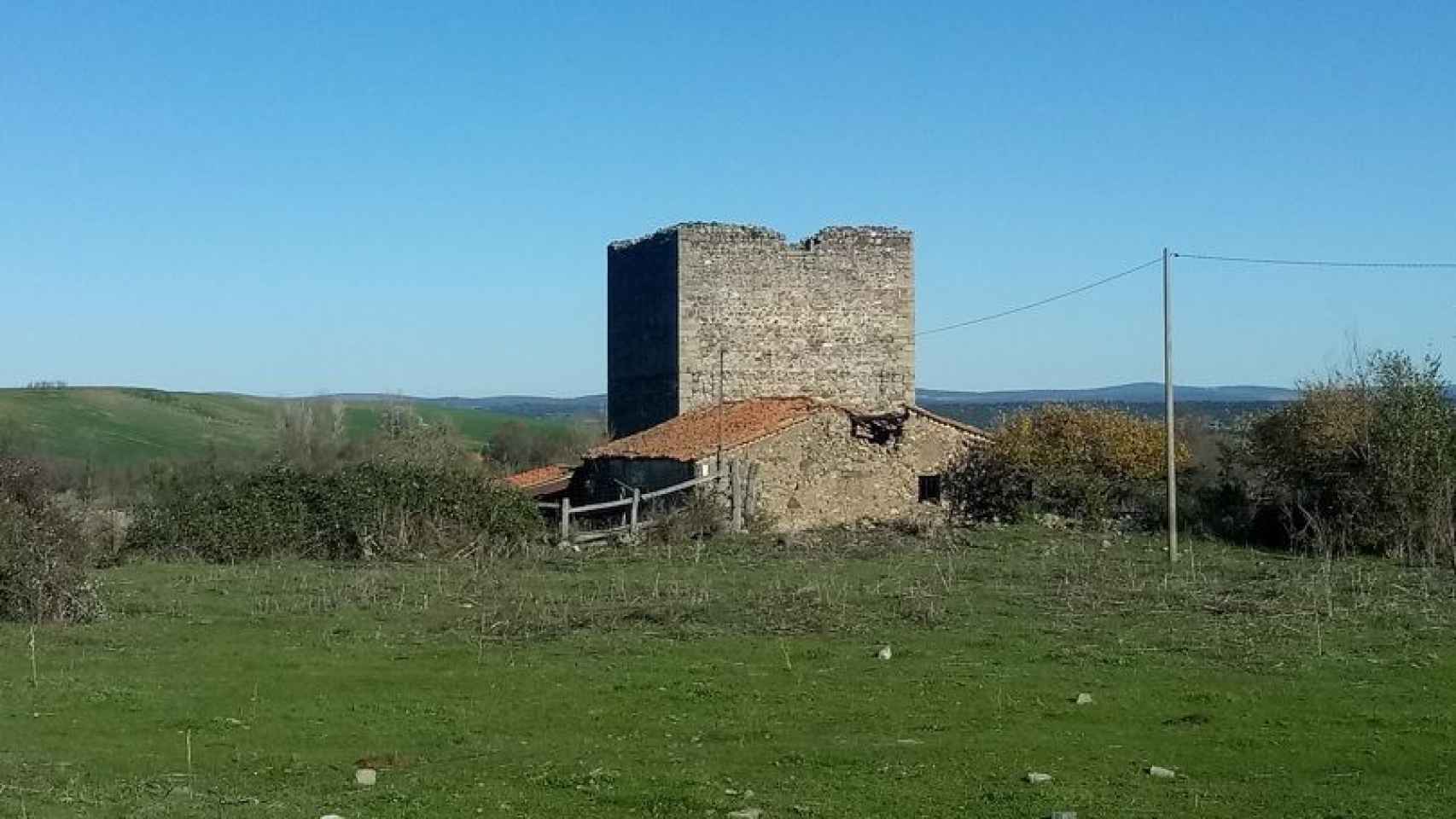 Imagen del castillo de Tamames