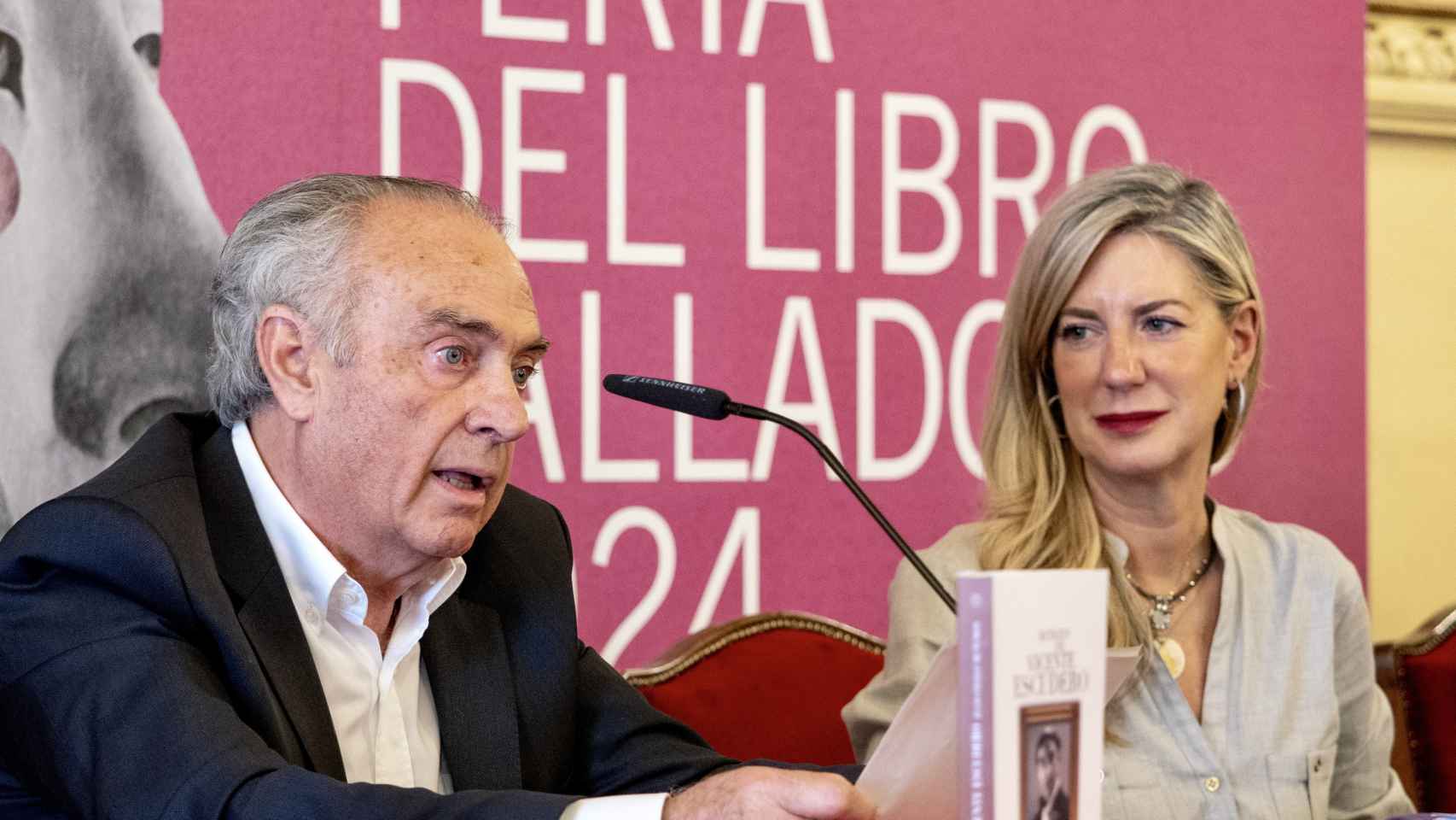 Momento de la presentación del libro en la Feria de Valladolid