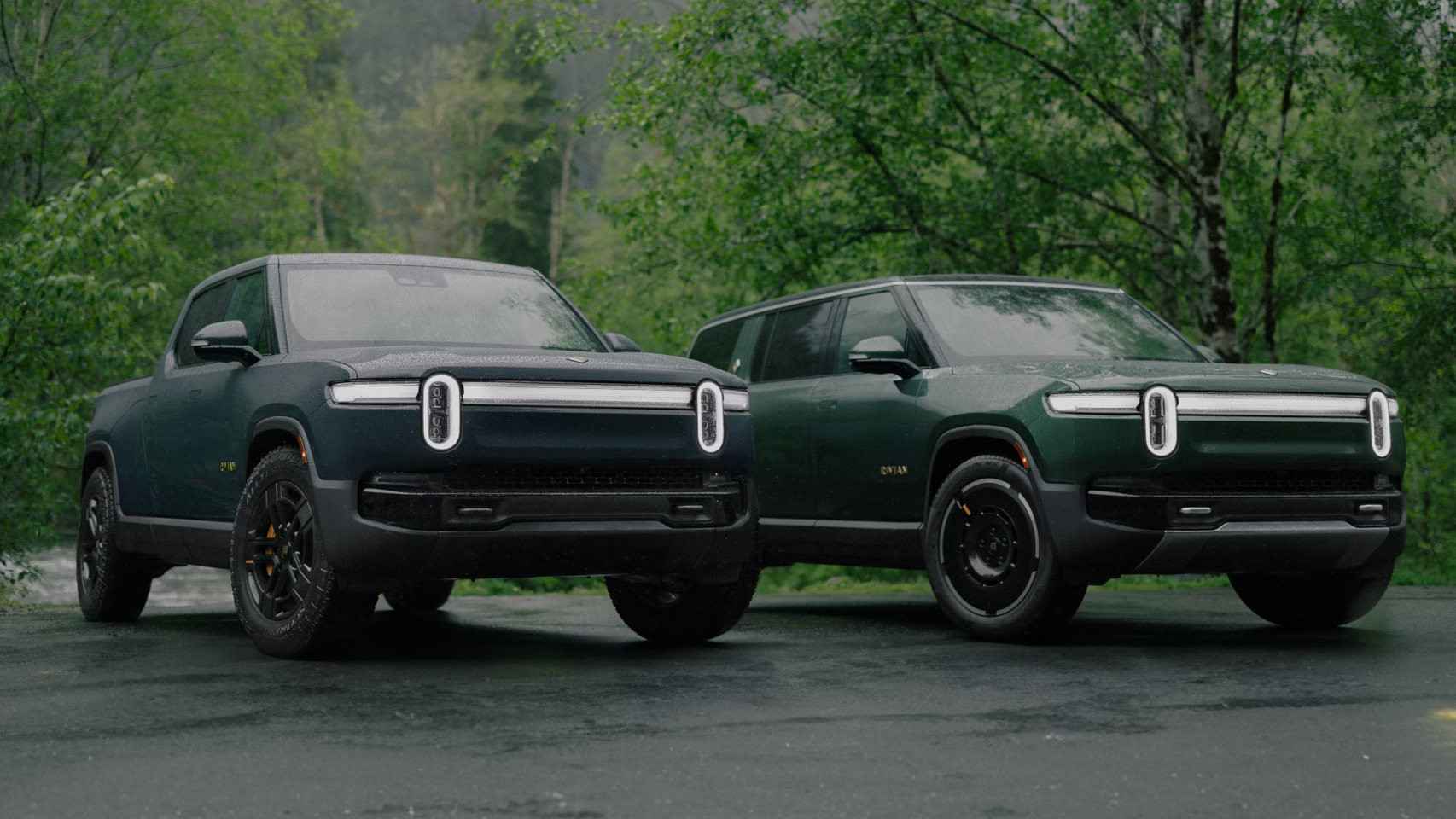 Nuevos Rivian R1T y R1S