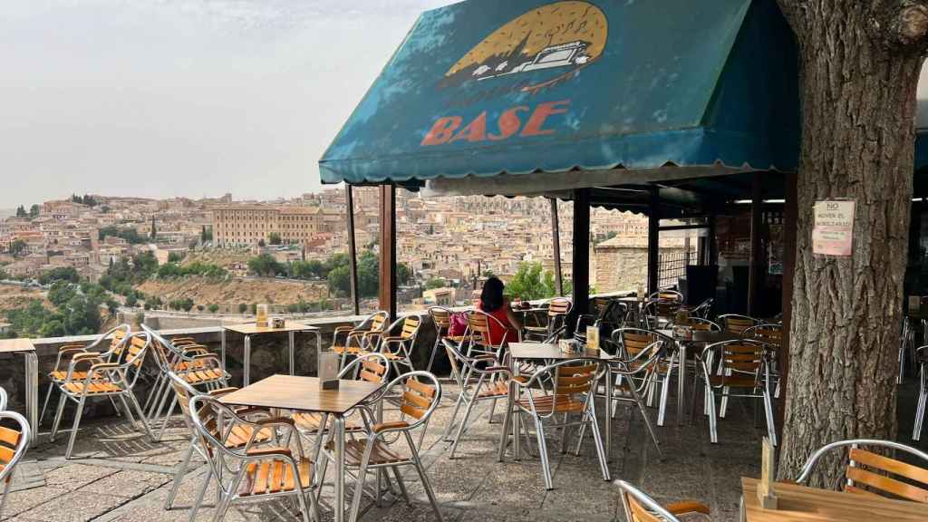 El Kiosko Base ofrece unas inmejorables vistas panorámicas al Casco Histórico de Toledo.