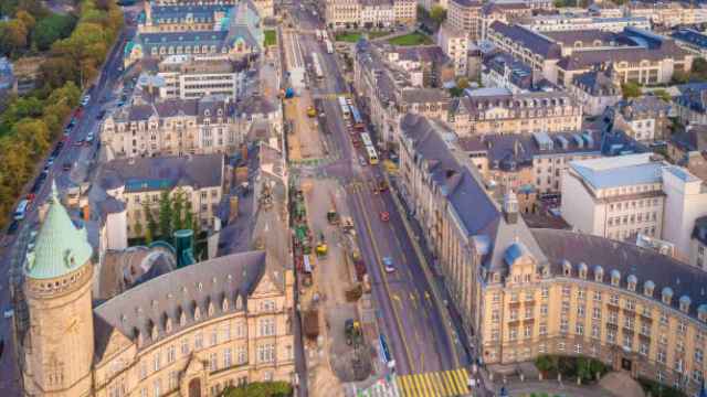 Vista panorámica de la ciudad de Luxemburgo.