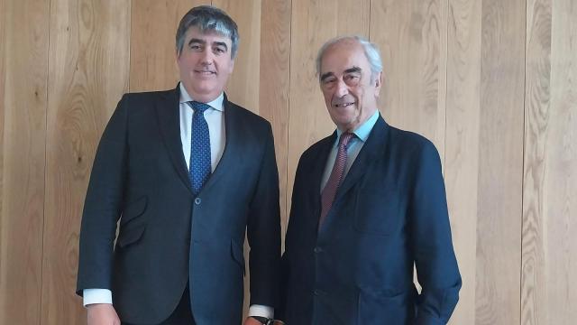 Carlos Aso, CEO de Andbank, y Juan Lladó, presidente de Gesconsult.