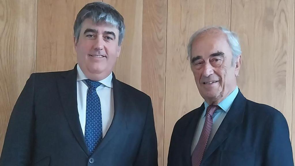 Carlos Aso, CEO de Andbank, y Juan Lladó, presidente de Gesconsult.