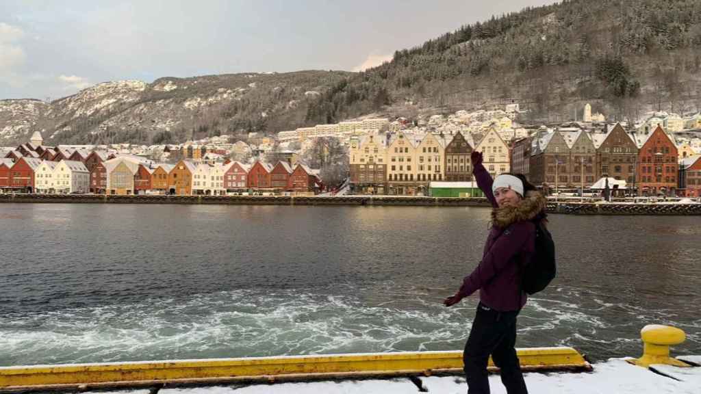 María Isabel, enfermera española en Noruega.