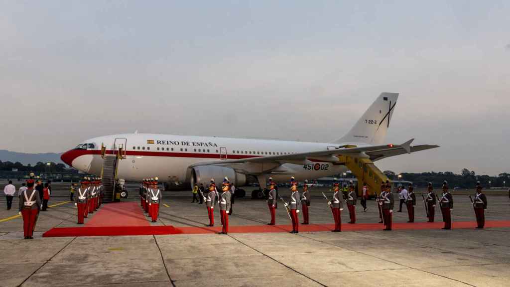 Este es el avión del Reino de España en el que ha viajado Letizia.