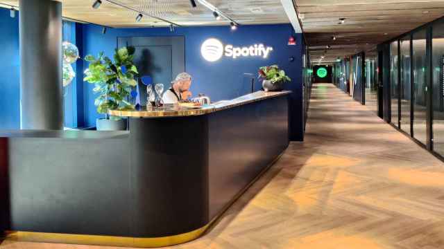 Una de las plantas de las oficinas centrales de Spotify en Estocolmo (Suecia)