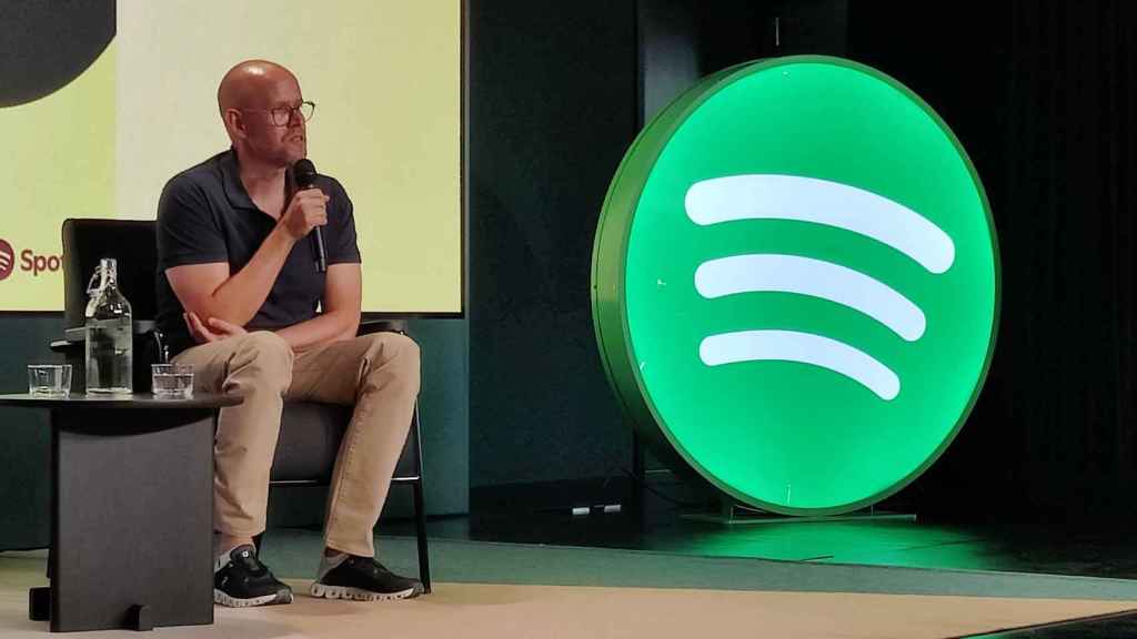 Daniel Ek durante las jornadas Open House 2024 de Spotify