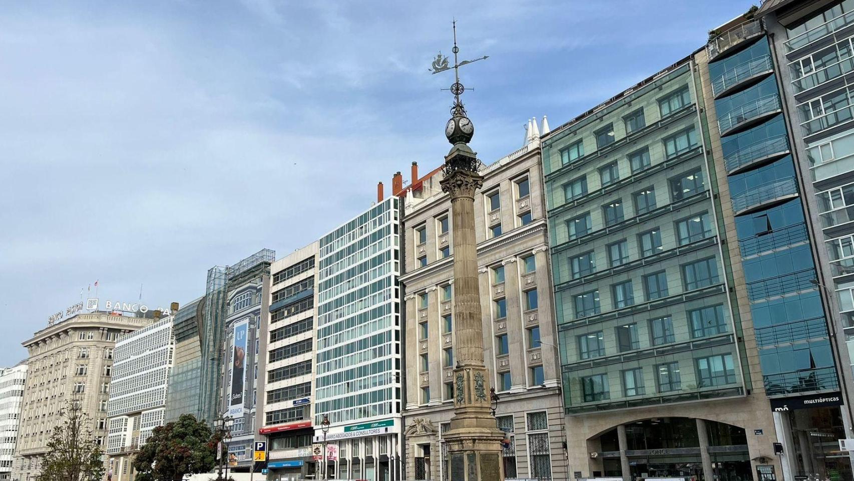 El Obelisco de A Coruña