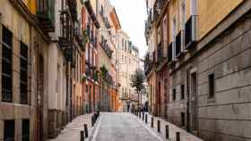 Calle del barrio de Malasaña de Madrid.