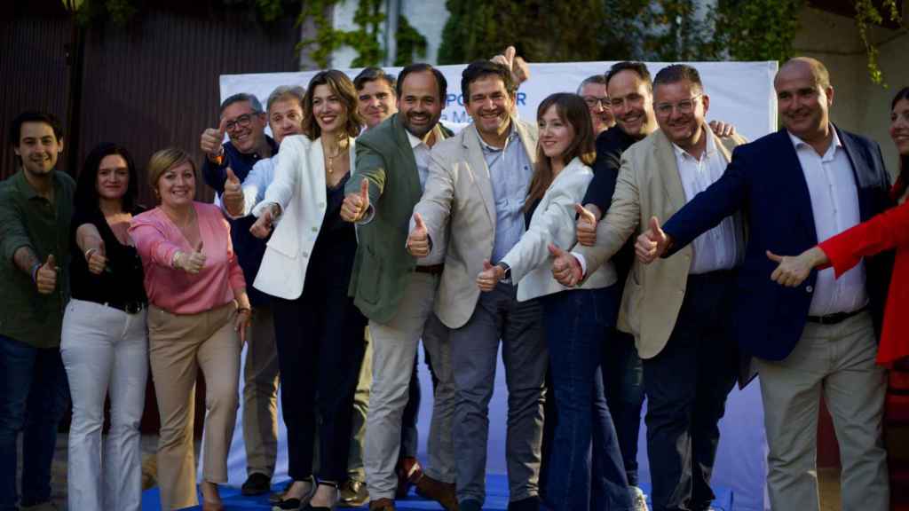 Núñez en el cierre de campaña.