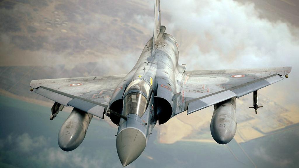 Mirage 2000-5F en vuelo