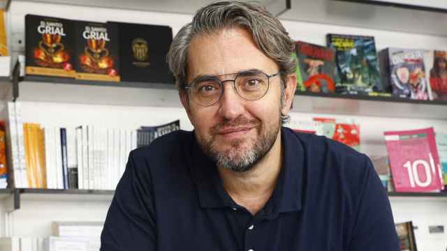Máximo Huerta en la Feria del Libro de Madrid de 2021.