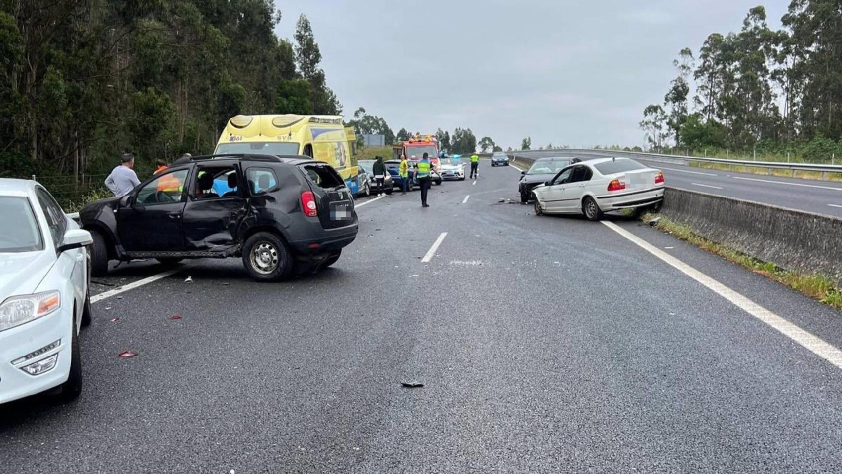 Accidente en la AG-11