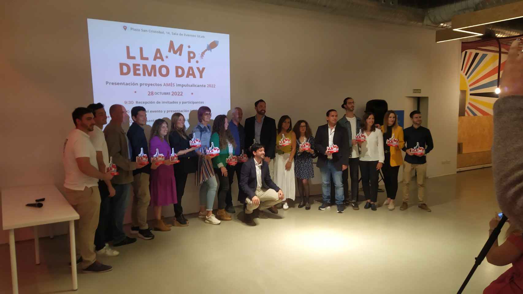 Integrantes de Alicante Emprende