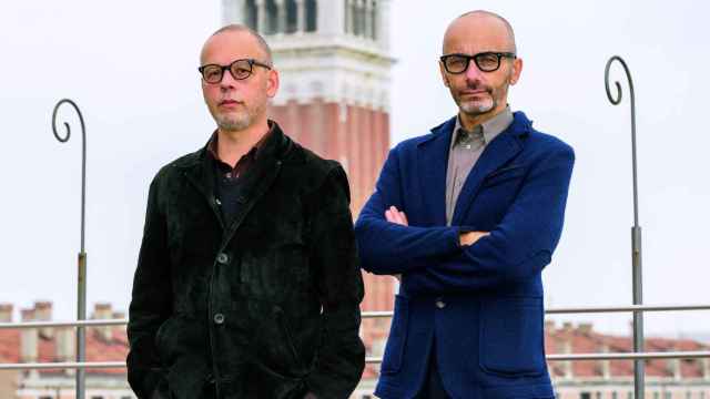 Gianni Forte y Stefano Ricci, en Venecia. Foto: Andrea Avezzù