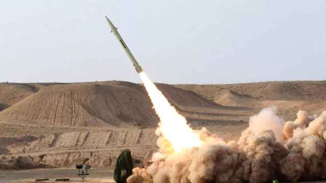 Lanzamiento de misil Fateh, el más avanzado de cuantos tiene Hezbolá