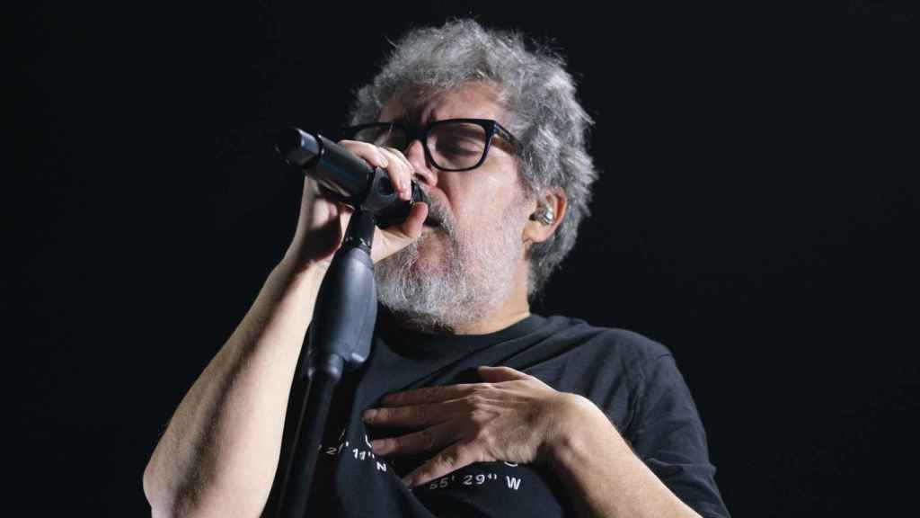 El cantante Iván Ferreiro.